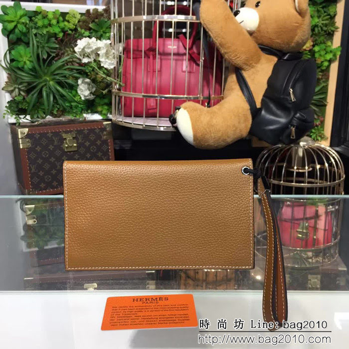 HERMES愛馬仕 經典爆款 高端品質 男士手包 802-1 JD1029